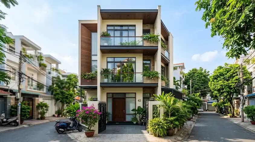 Family house near Tao Dan Park