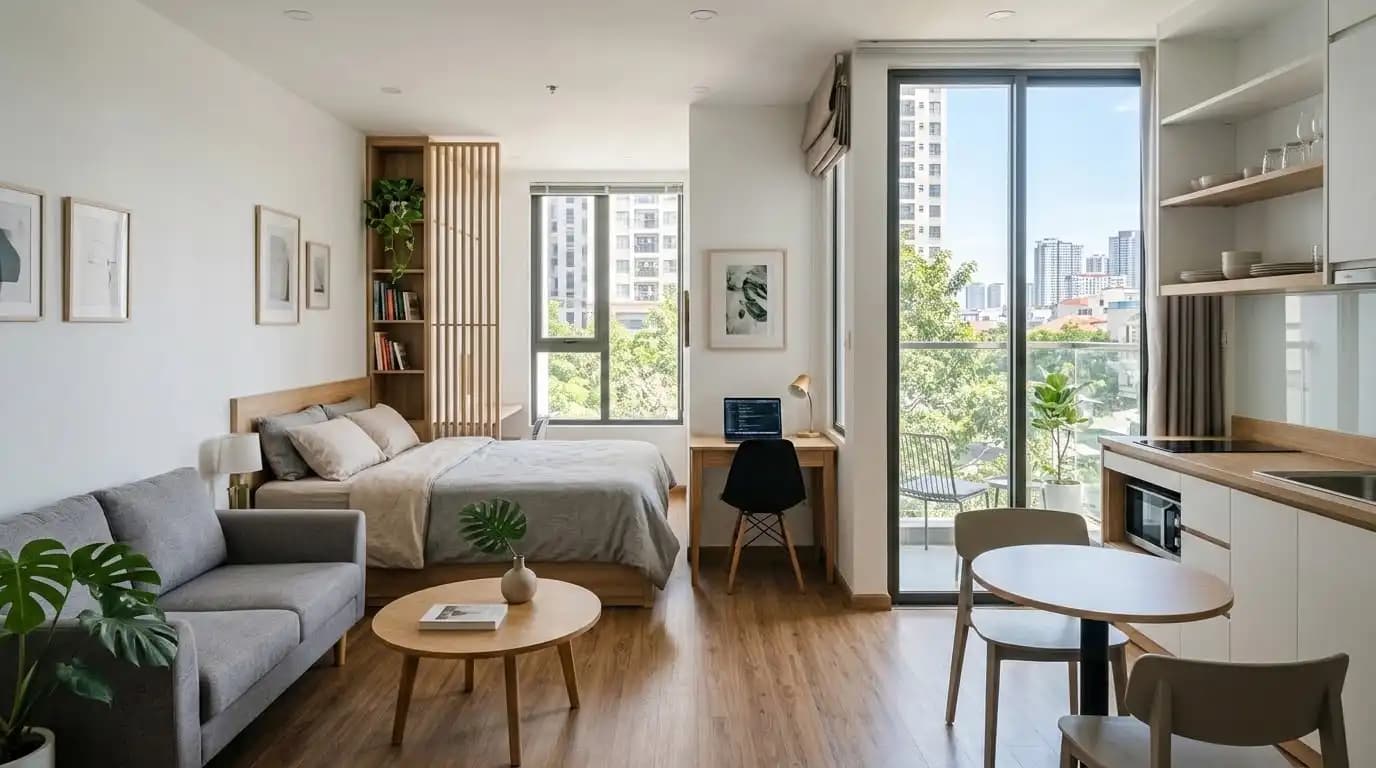Renovated studio in District 2