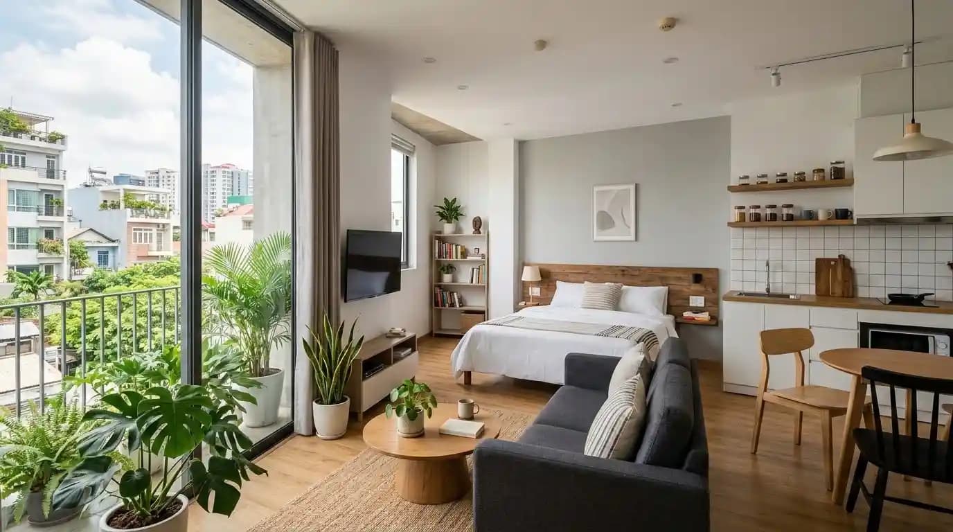 Elegant studio in Binh Thanh