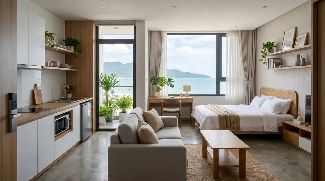 Beachfront studio near My Khe Beach
