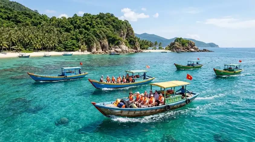 Adventure island hopping tour