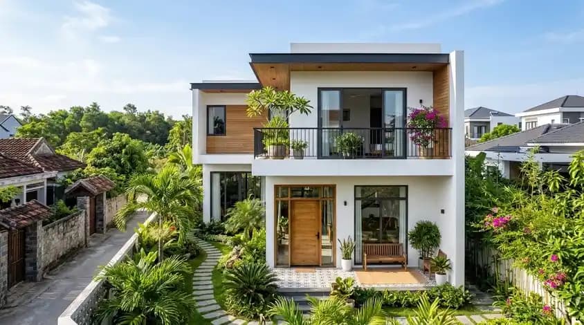 Spacious house in Cam An
