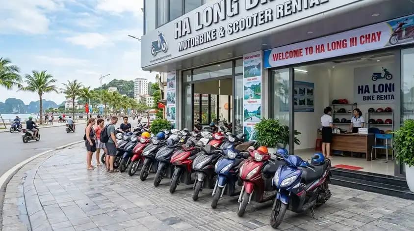 Trusted motorbike rental shop