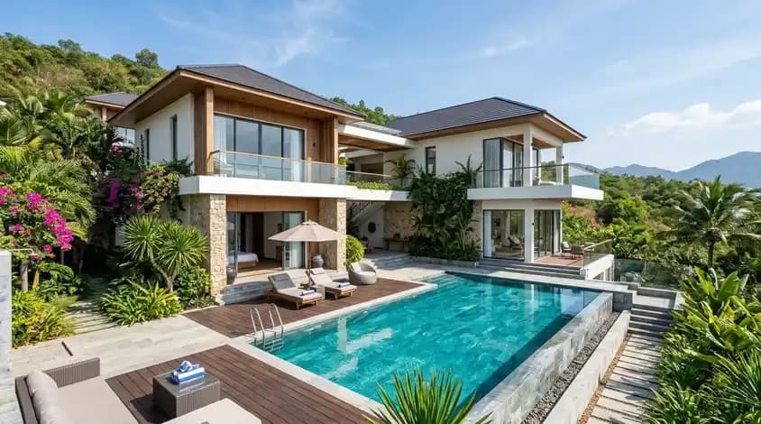 Quiet villa in Phuoc Long