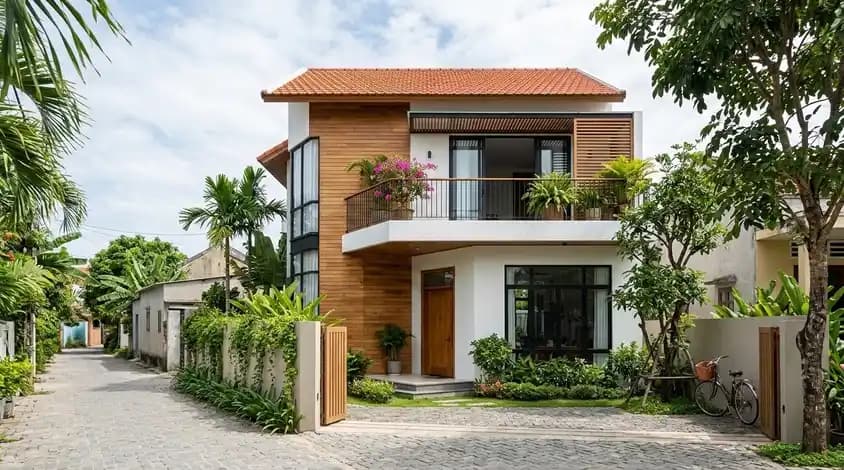 Elegant house in Cam An