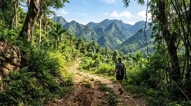 My Son Sanctuary Trekking