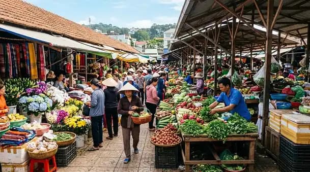 Coastal local market