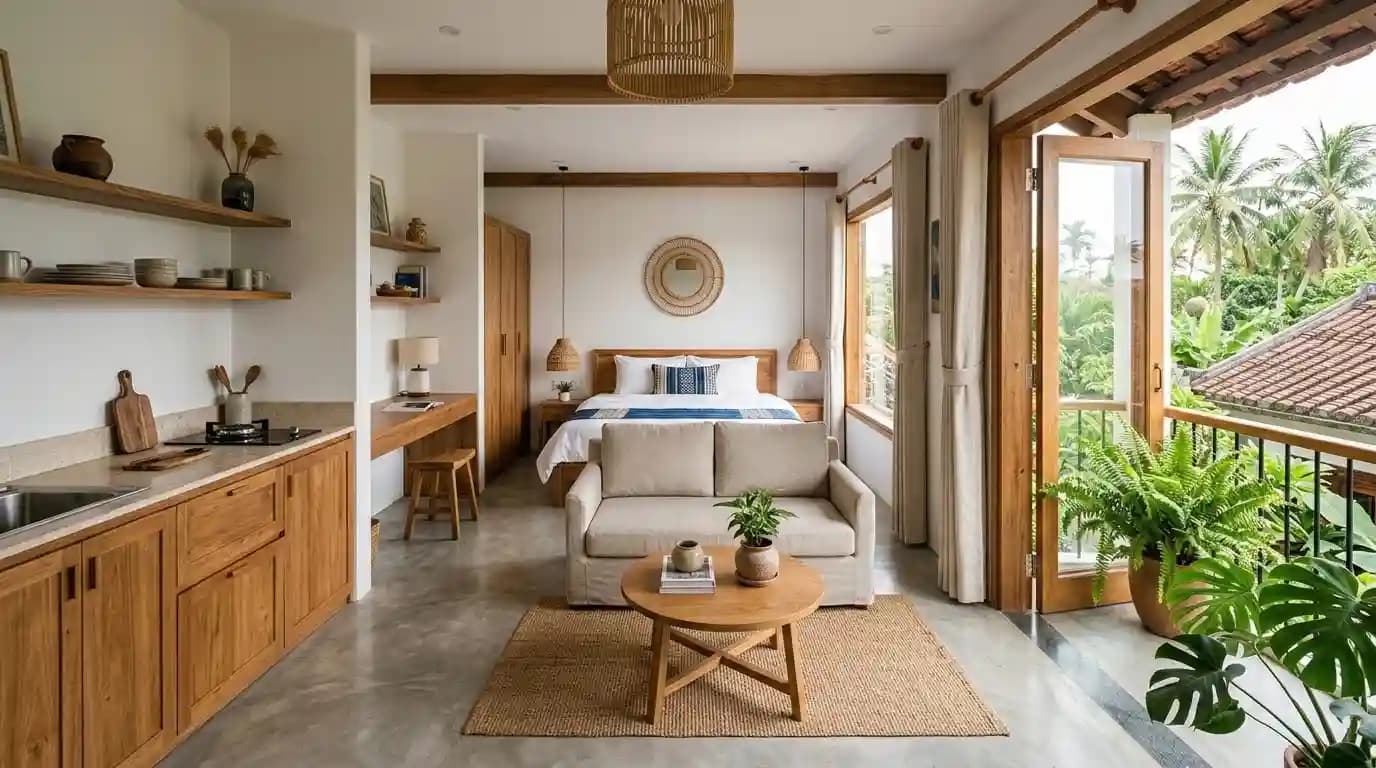 Convenient studio in Cam Thanh