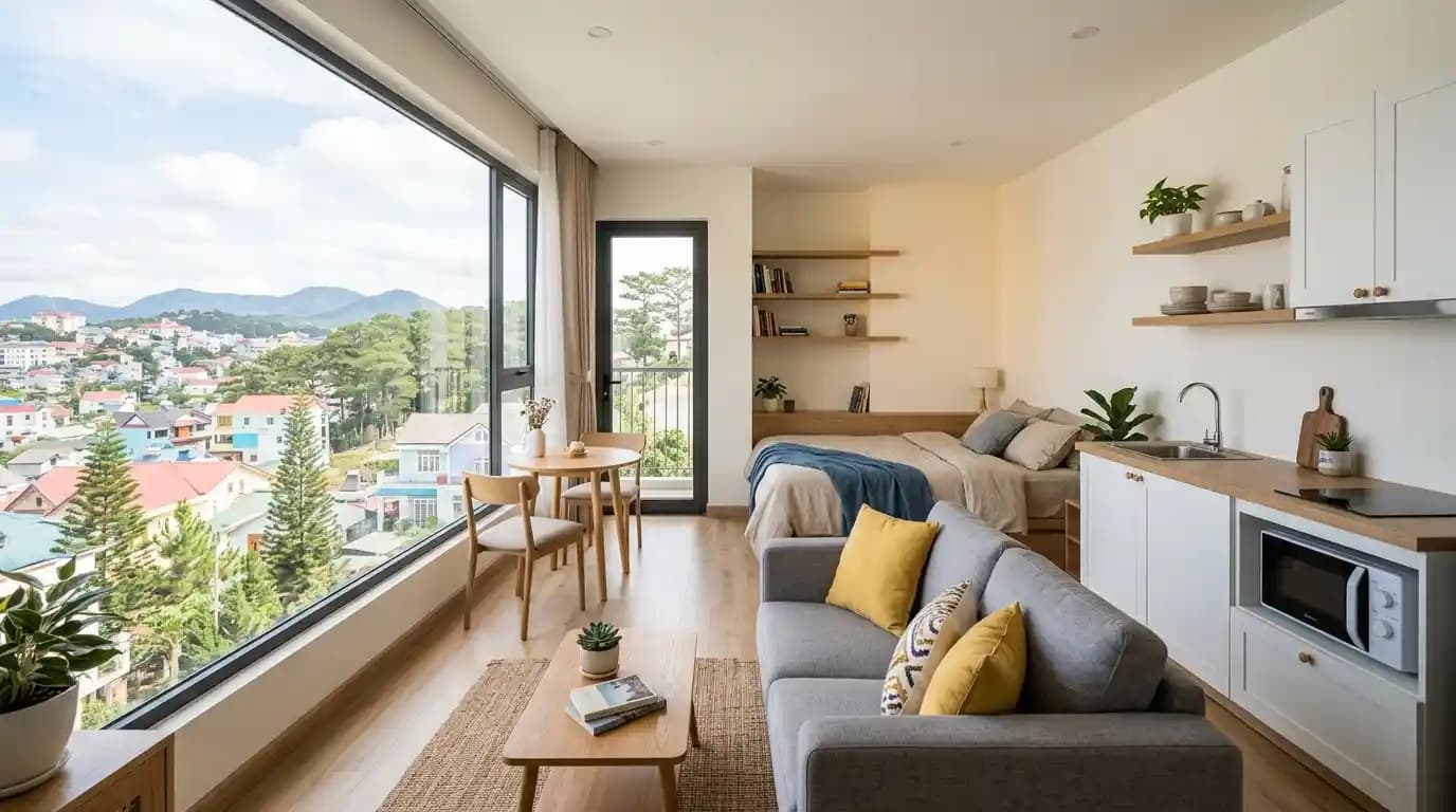 Renovated studio near Da Lat Market