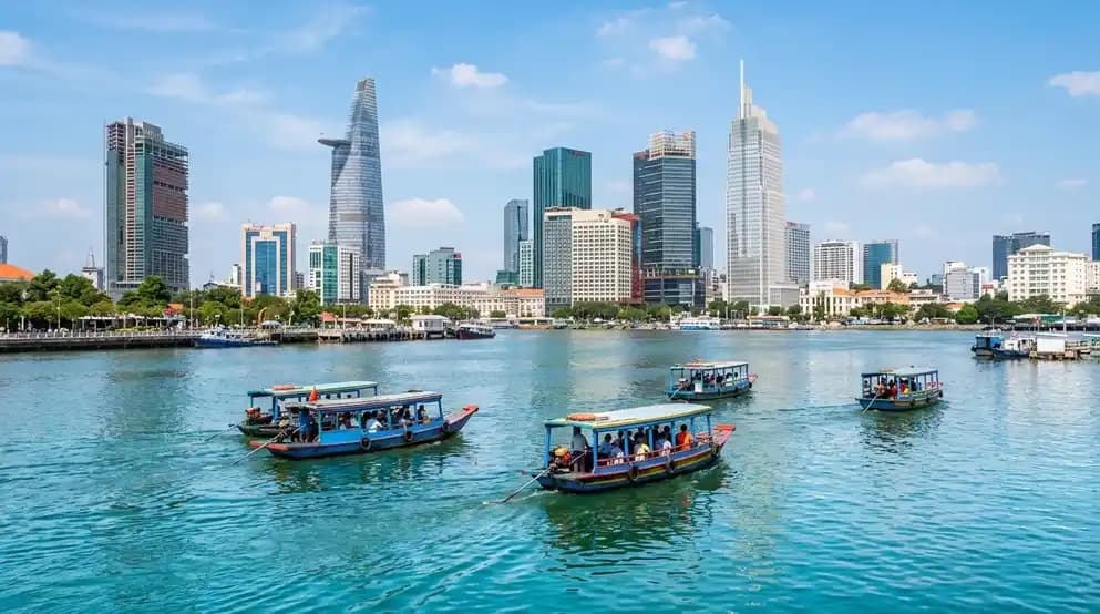 Scenic island hopping tour