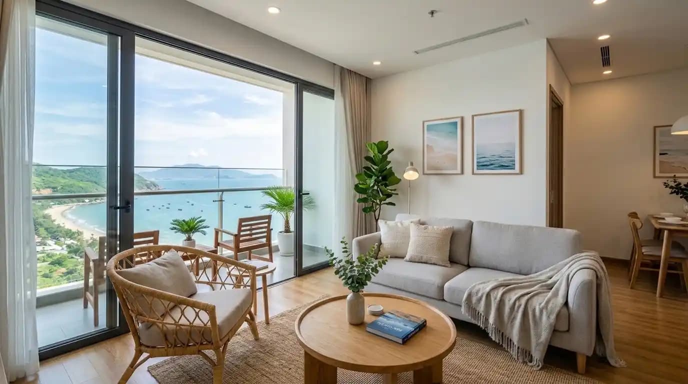 Spacious apartment in Bai Dau