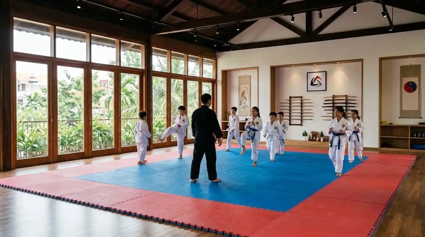 Premier martial arts studio in Xuong Huan