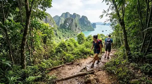 Adventure trekking excursion