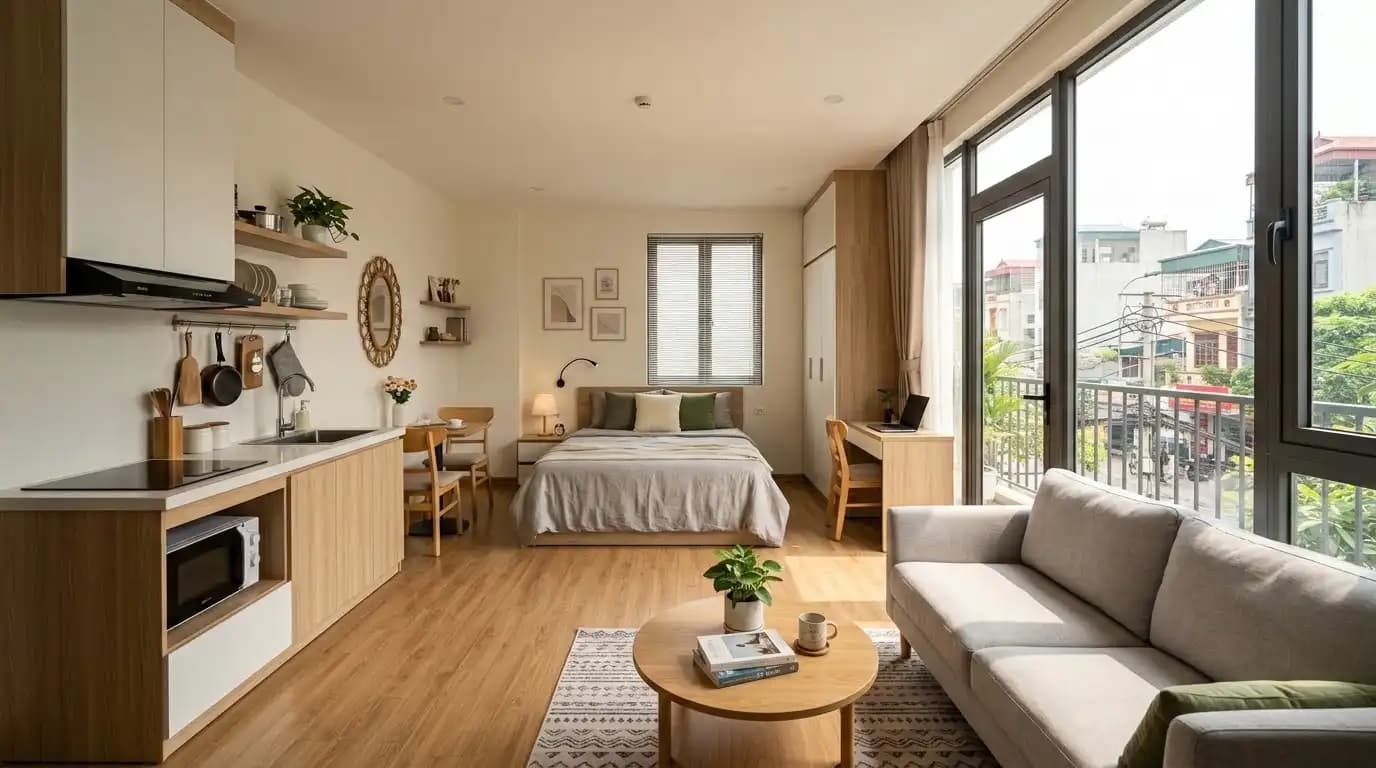 Budget studio near universities