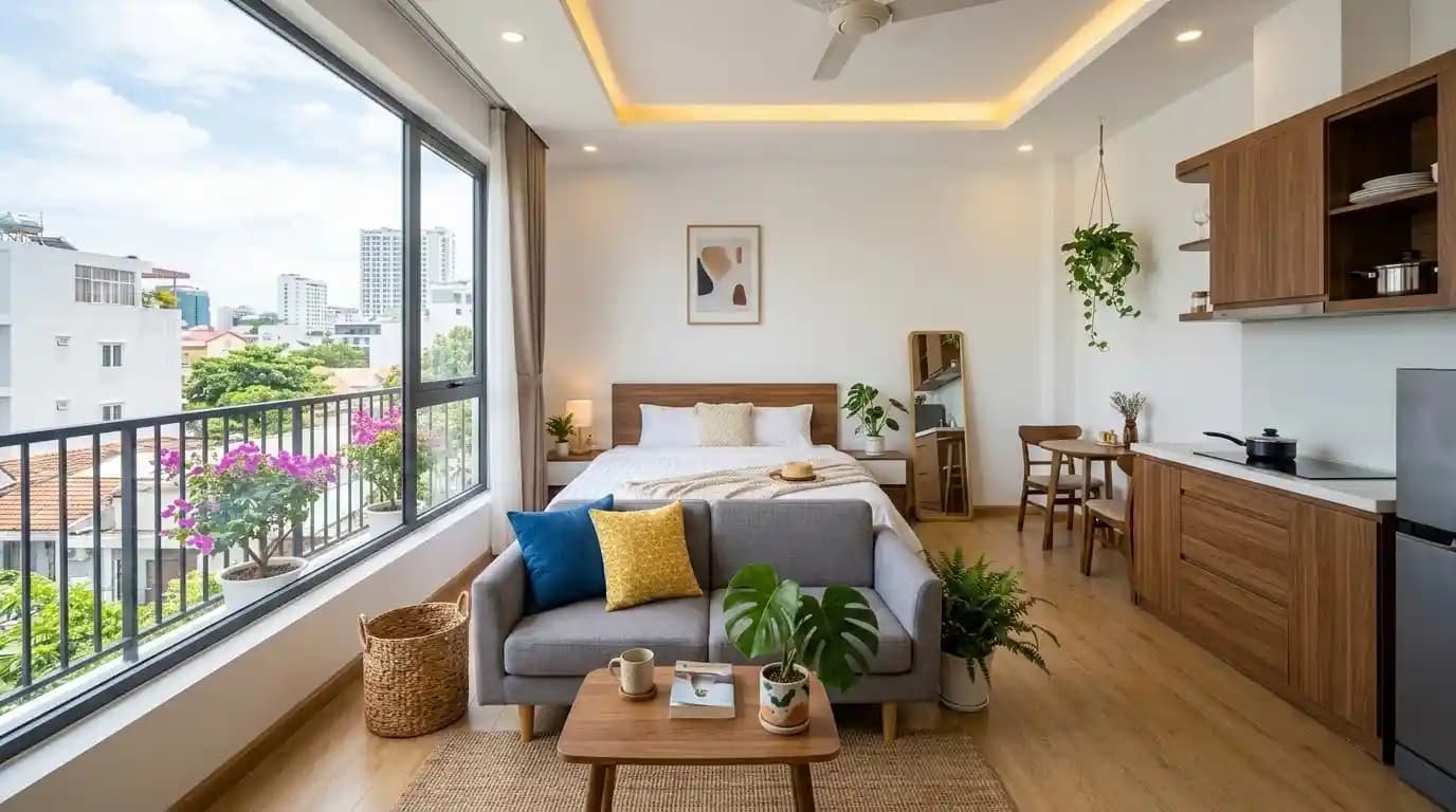 Charming studio in Vinh Hai