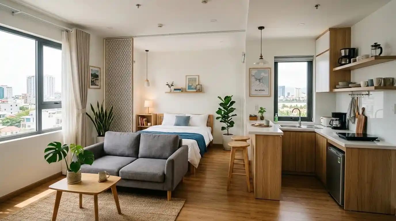 New-build studio in Hai Chau
